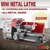 New 180mm 600W multi purpose combo lathe machine mini lathe metal 1