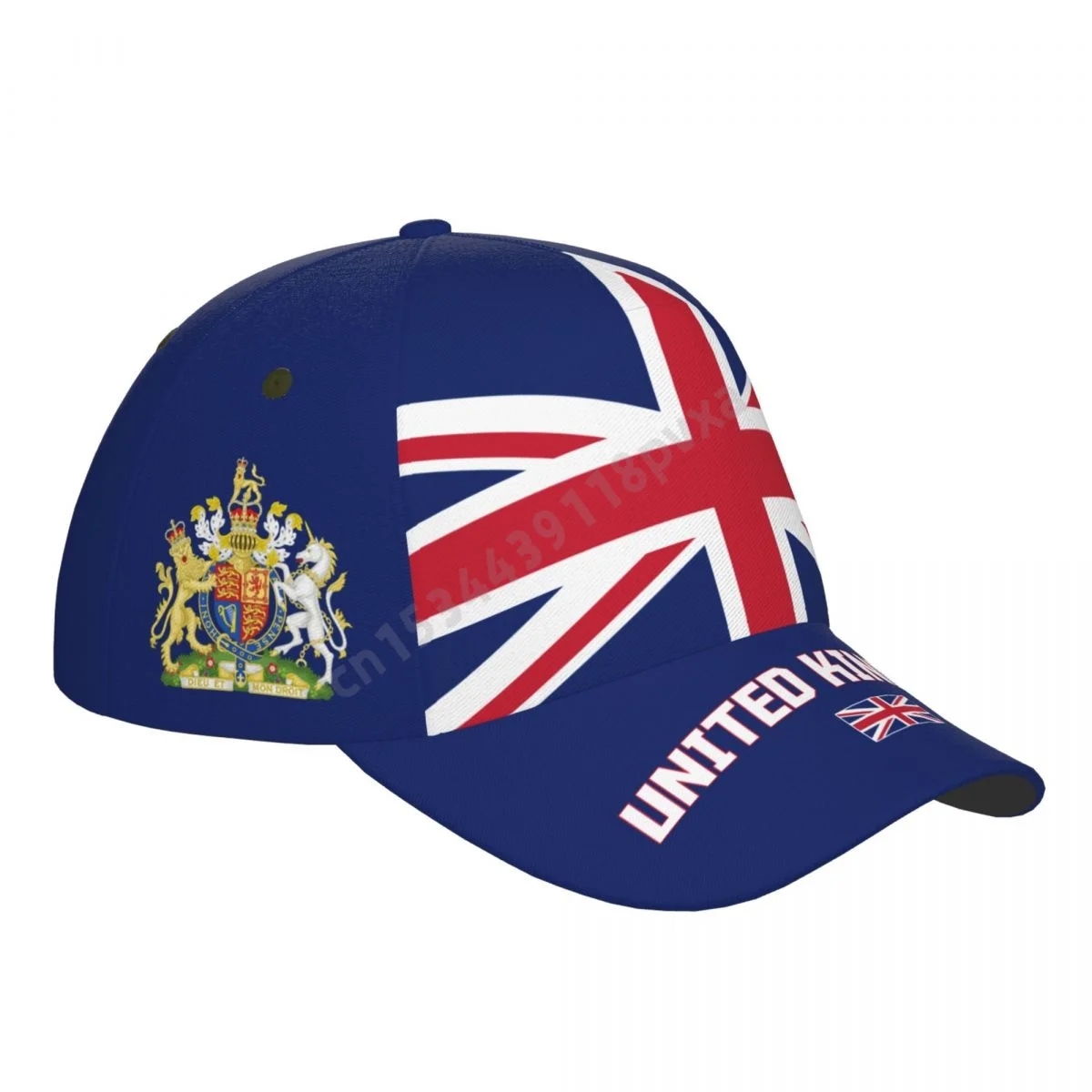 Unisex United Kingdom Flag UK Great Britain Adult Baseball Cap Patriotic Hat for Baseball Soccer Fans Men Women