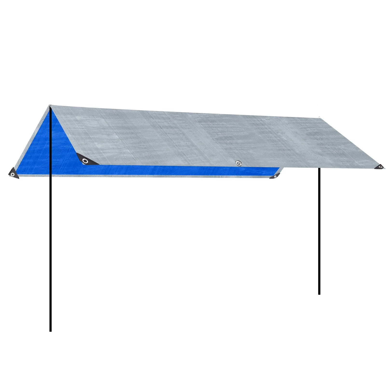 Large Waterproof Tarp Thick Tarpaulin Ideal for Canopy Tents Boats RV Pool Covers Multipurpose Protective for Indoor Outdoor Use waterproof tarpaulin waterproof tarp
