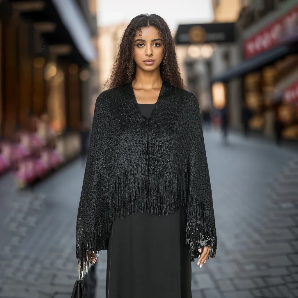 sheer shawls for dresses Evening Lace Hollow Tassel Scarves Shiny Sunscreen Shawl Go this evening wrap will be sure to make any outfit standout Gelikeya Shawls and Wraps for