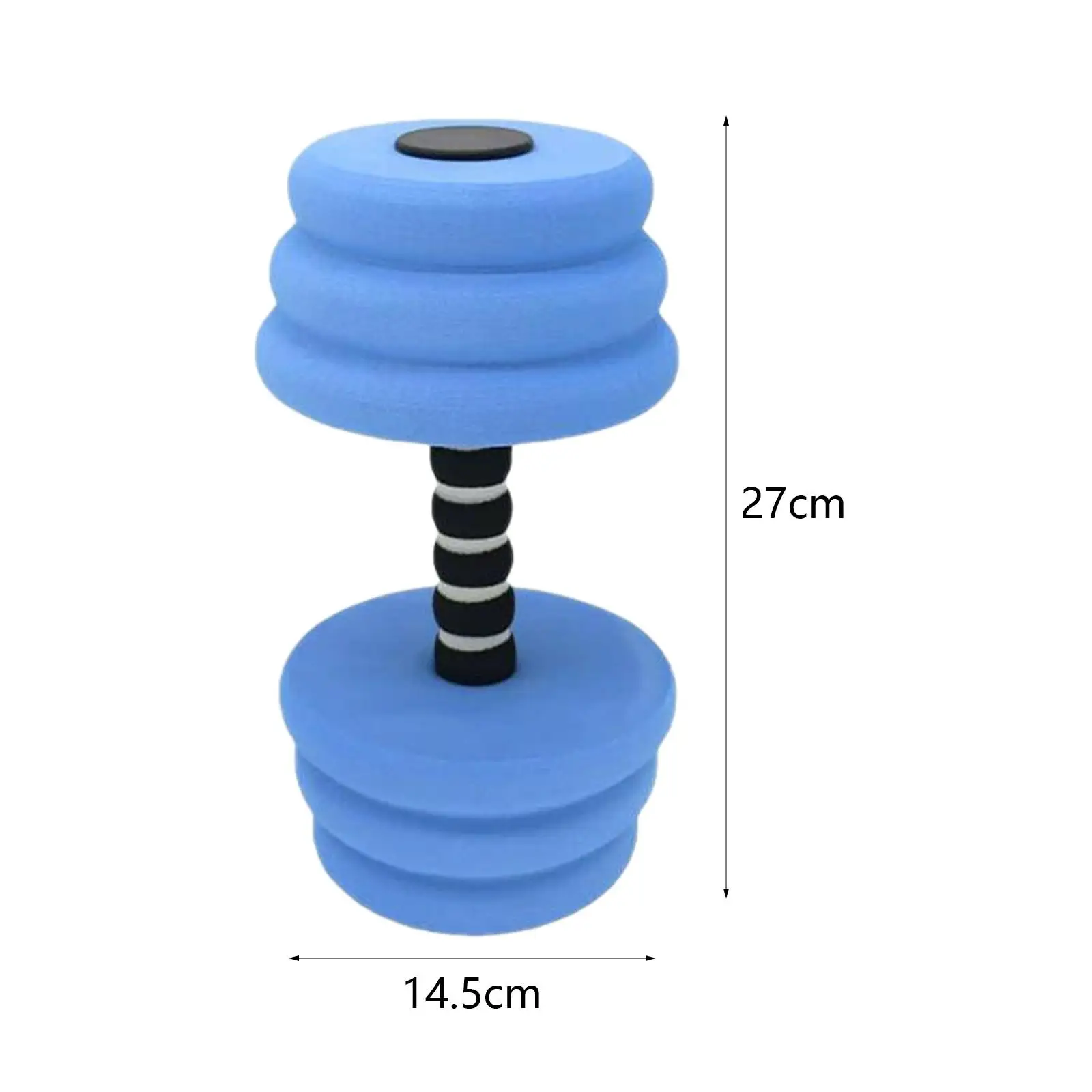 Aquatic Exercise Dumbells Portable Professional EVA Water Dumbbells for Swimming Pool Fitness Women Adults Water Exercise Men