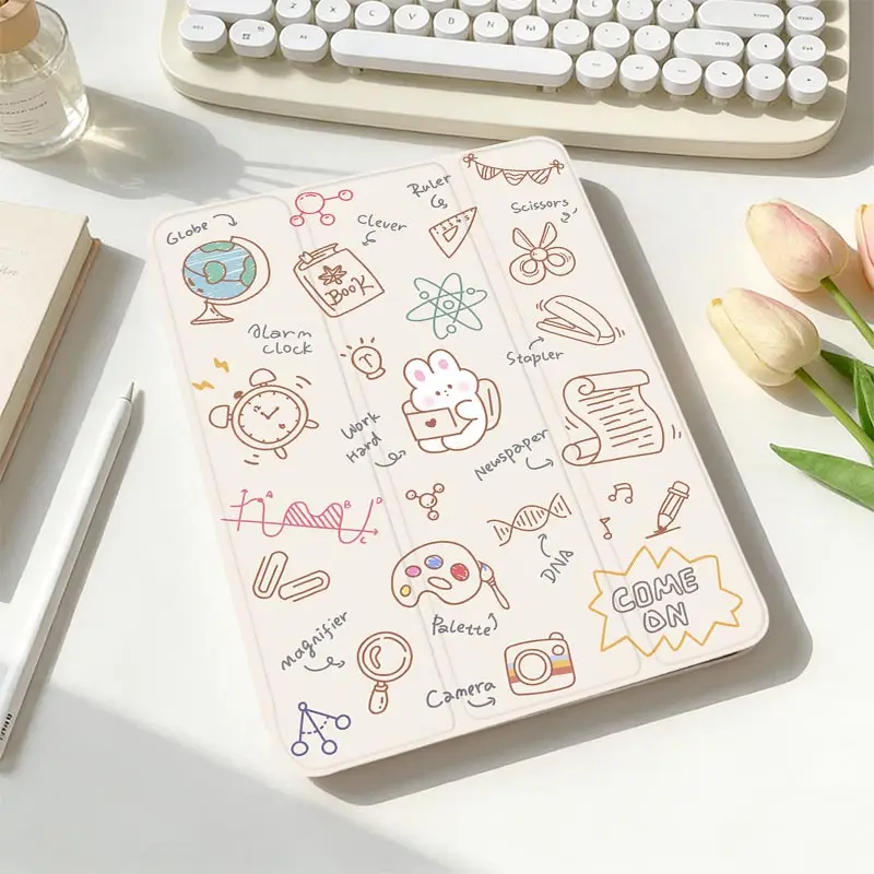 Premium Pencil Slot Folio Case