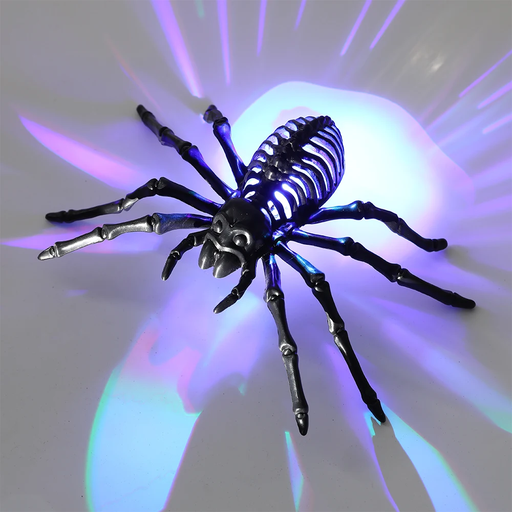 1/3個黒クモシミュレーショントリッキーおもちゃ子供ハロウィン装飾