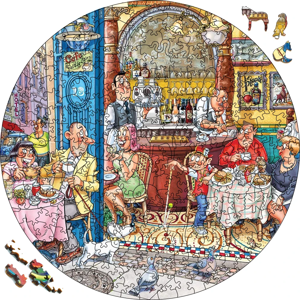 Детская деревянная головоломка для взрослых