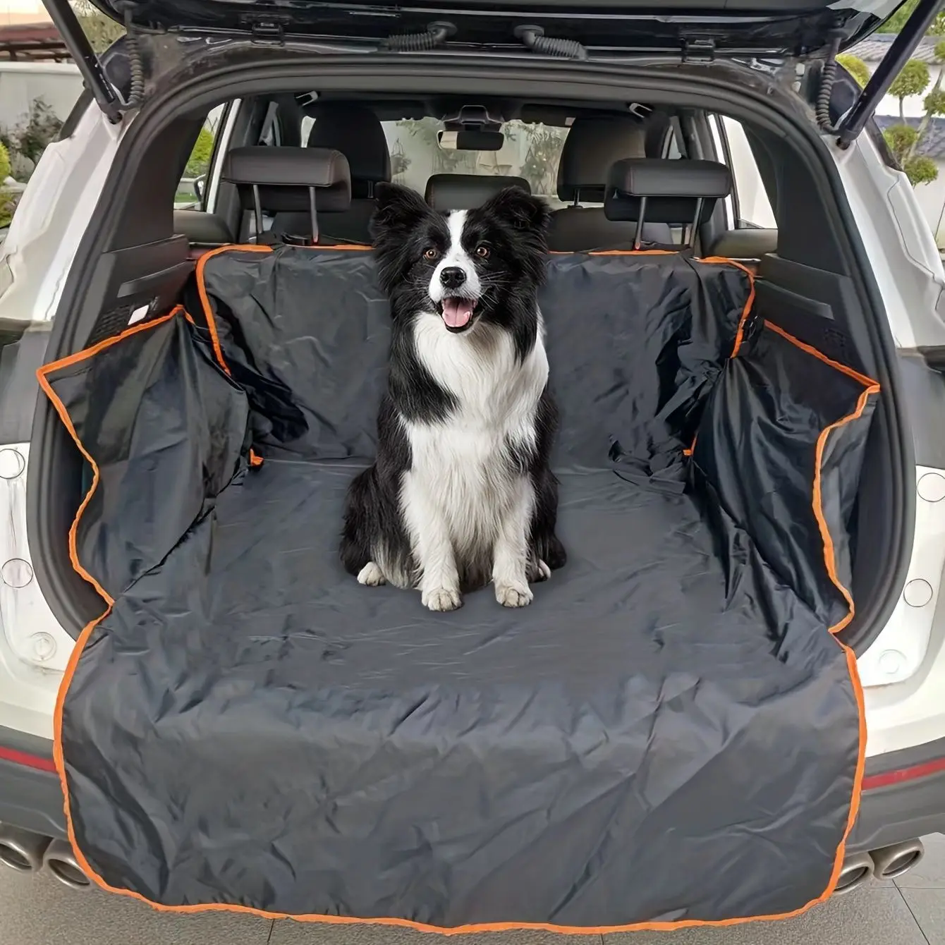 SUV Cargo Liner Waterproof Trunk Seat Cover for Back Cargo Area Universal Fit