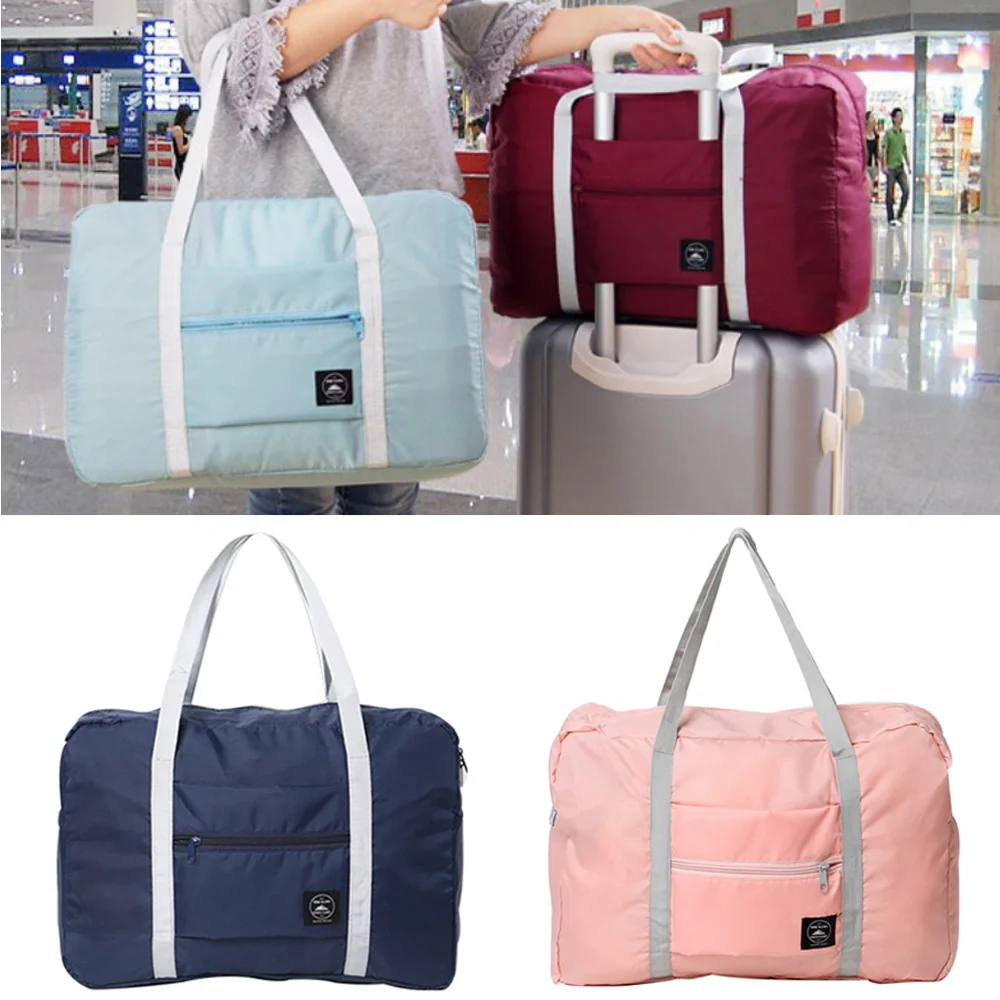 Fashion Unisex Travel Handbag Outdoor Camping Accessories Bags Folding Zipper Luggage Bag Avocado Print Large Capacity Organizer