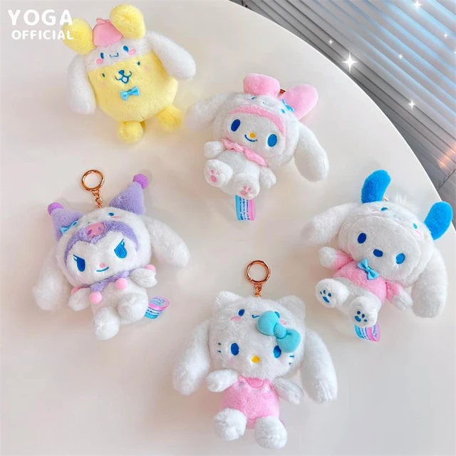 Sanrio Japan Original My Melody Kuromi 2021 Halloween Plush Doll Charm  Keychain 5 Decoration Gift from Japan Inspired by You.