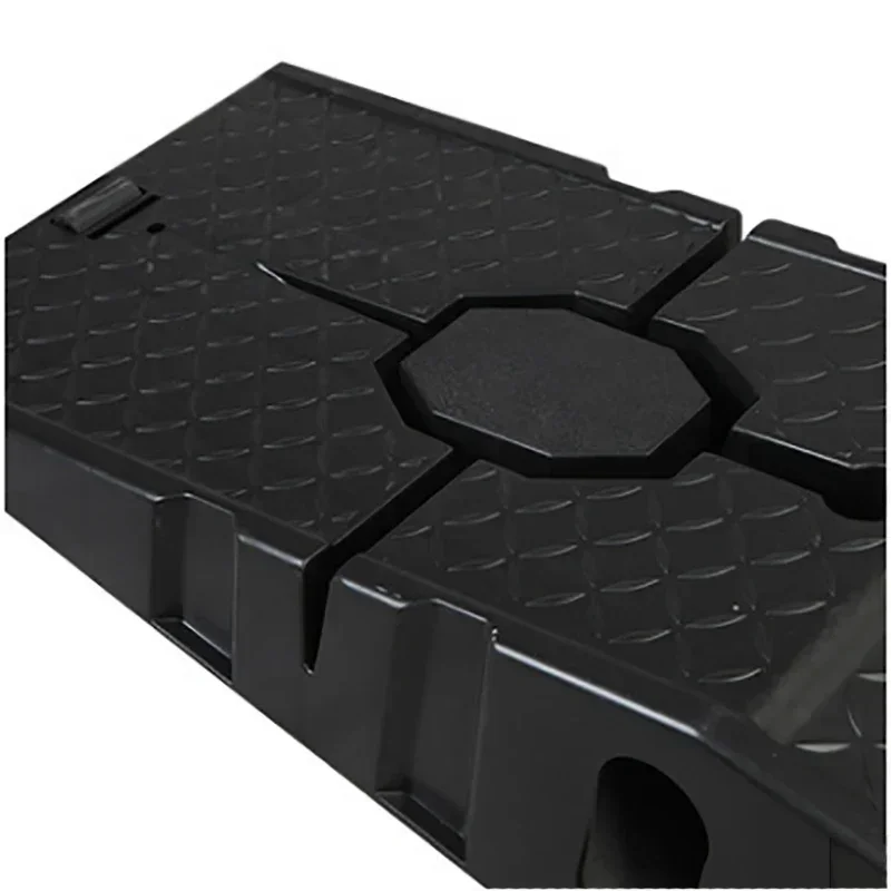 1 Pair Car Ramp - 6000lbs Capacity, Anti Slip with Enhanced Friction & Drainage Design, Leveling Ramp for Heavy Duty Car Lift