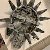 New 1381 Pcs Space Millennium War Ship Spacecraft Set Falcon Alien MINI 75105 Figure Model Building Blocks Bricks Toy Kids Gift 6