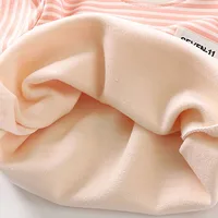 Thickened Plush Fleece Lined Children Thermal Homewear Underwear Warmth and Comfortable Set Unisex Suitable Kids in Cold Seasons 6