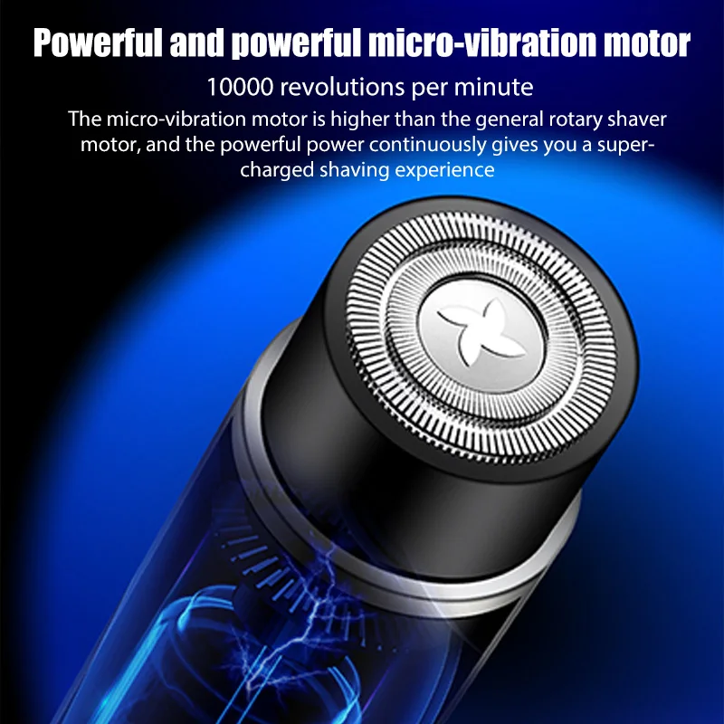 Men's Mini Electric Shaver Rechargeable Razor Epilator Shaving Machine For Men Women Car Mini Shaver Electric Shaving Tools