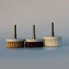 60mm Drill Power Disc Brush Bristles Wool for Leather Plastic Wooden Furniture Car Interiors Cleaning Polishing Scrub with Pole 2