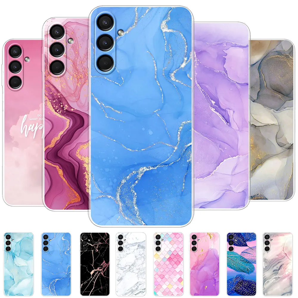 Per Samsung A24 4G Custodia Cover Fashion Back Case Per Samsung Galaxy A24 4G Silicone Soft Bumper Per Samsung A 24 4G Fundas Coque