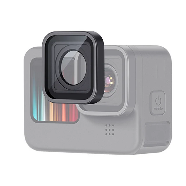 고프로 카메라 렌즈를 위한 내구적이고 편리한 분리형 HD 강화 유리 보호 렌즈 캡 커버