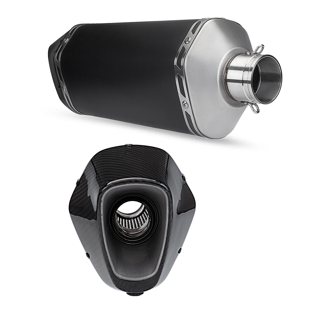 バイク オートバイ排気サイレンサー ミドルリンクパイプ マフラー DB