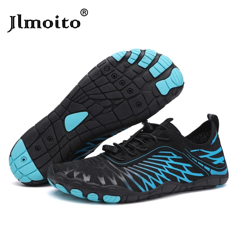 

Men Water Shoes Quick-drying Aqua Shoes Unisex Barefoot Beach Sandals Anti-slip Seaside Diving Slippers Swimming Surfing Shoes