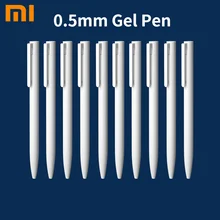 

0.5mm Xiaomi Gel Pen гелевая ручка Writing Smooth Light Grip Original Mijia Press Pen for School Business signature Gel Pen 2022
