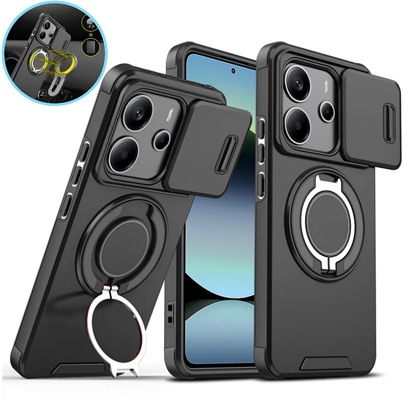 Per Xiaomi Mi 11T Pro Custodia per Mi 11T Pro Cover Cavalletto Antiurto Staffa Posteriore Della Copertura Del Supporto Per Mi 11 Le 5G 11T Pro Fundas  202192403