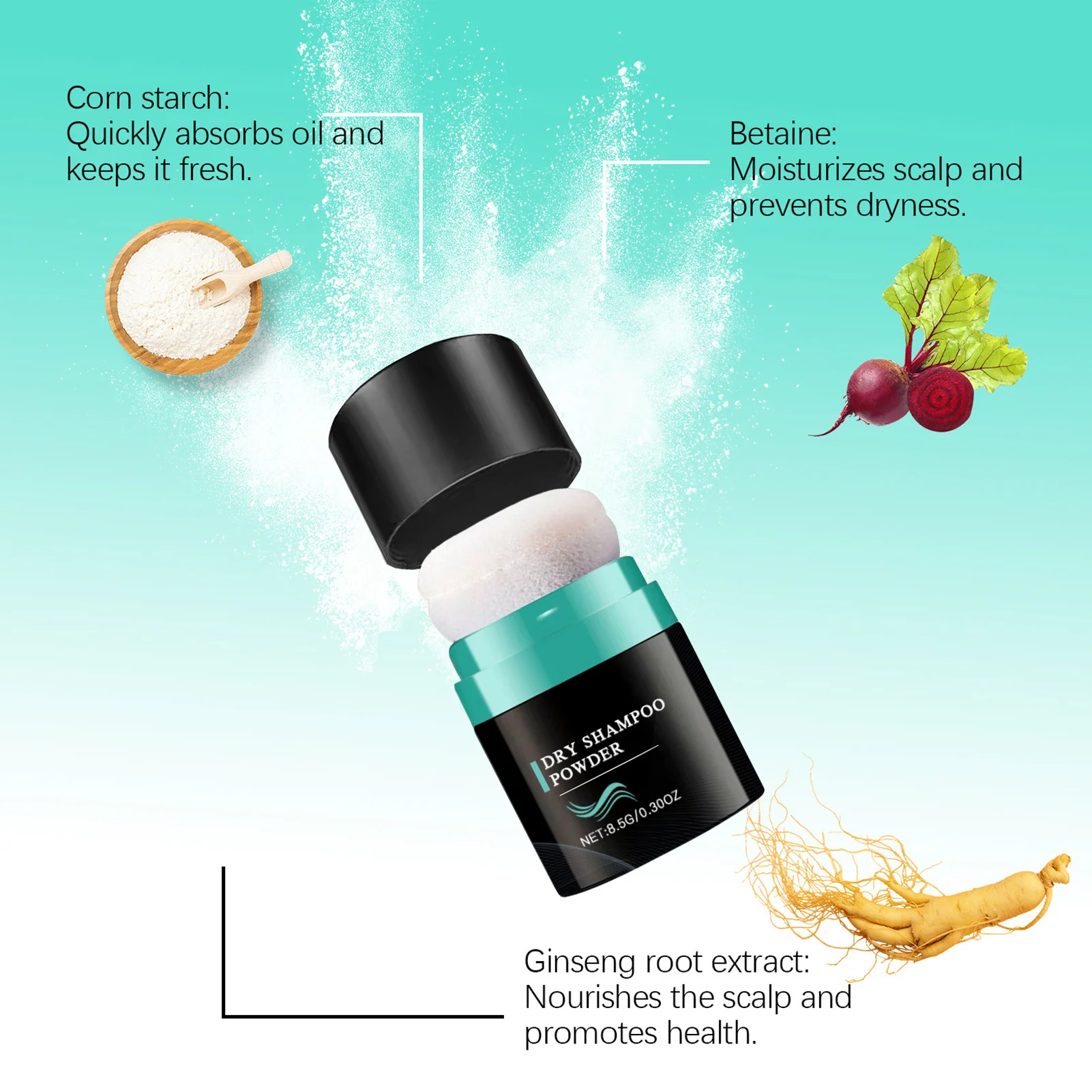 Fluffy Hair Powder Absorb Grease Clean Hair Increase Volume Mattifying Powder Finalize Care Styling Product Hot