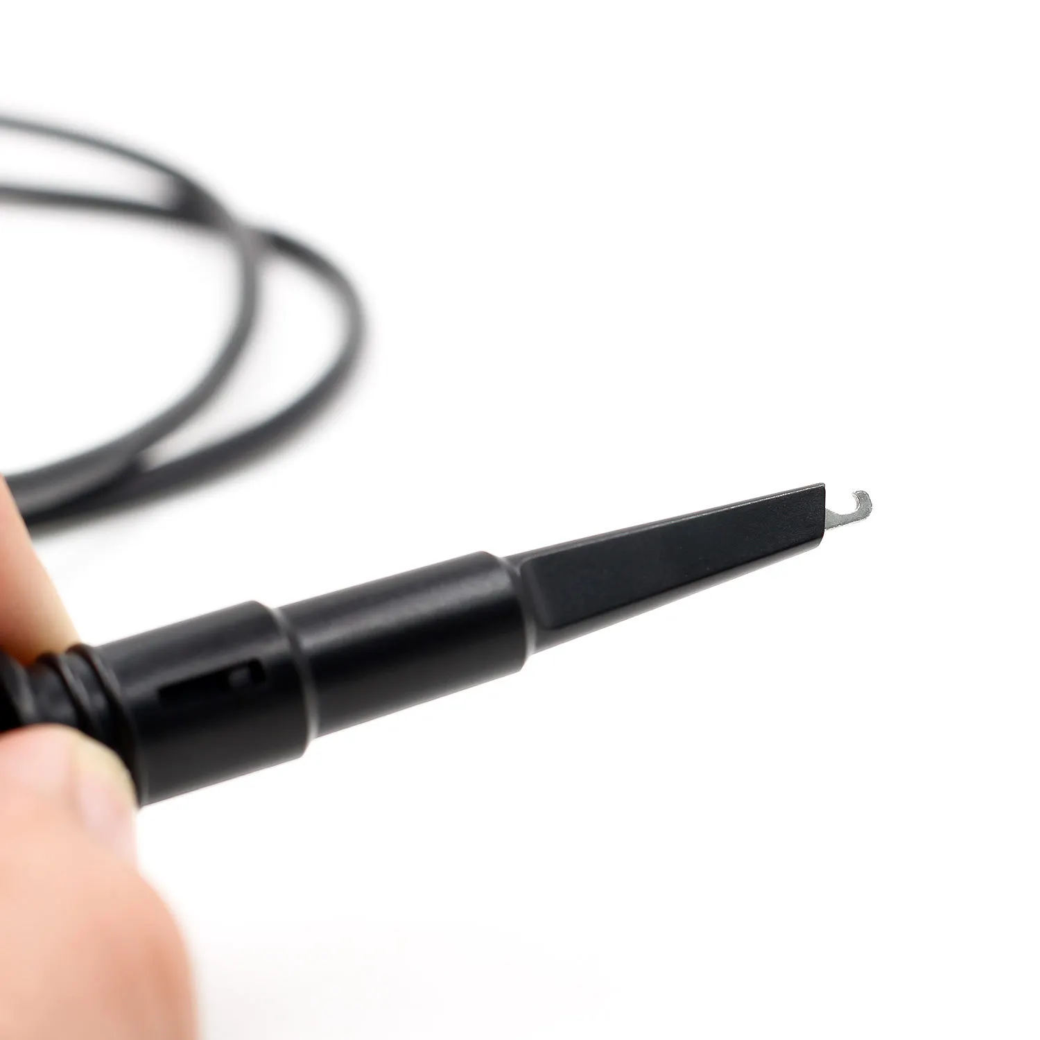 Description Picture 6 of itemP4100 P6100 High Voltage Oscilloscope Probe 100:1 2KV 100MHz 100X Safety BNC Connector for Oscilloscope Adjustable attenuation