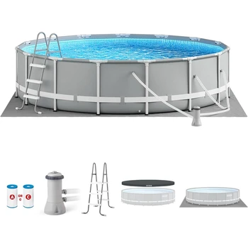 Prism Frame Premium Above Ground Pool Package 1