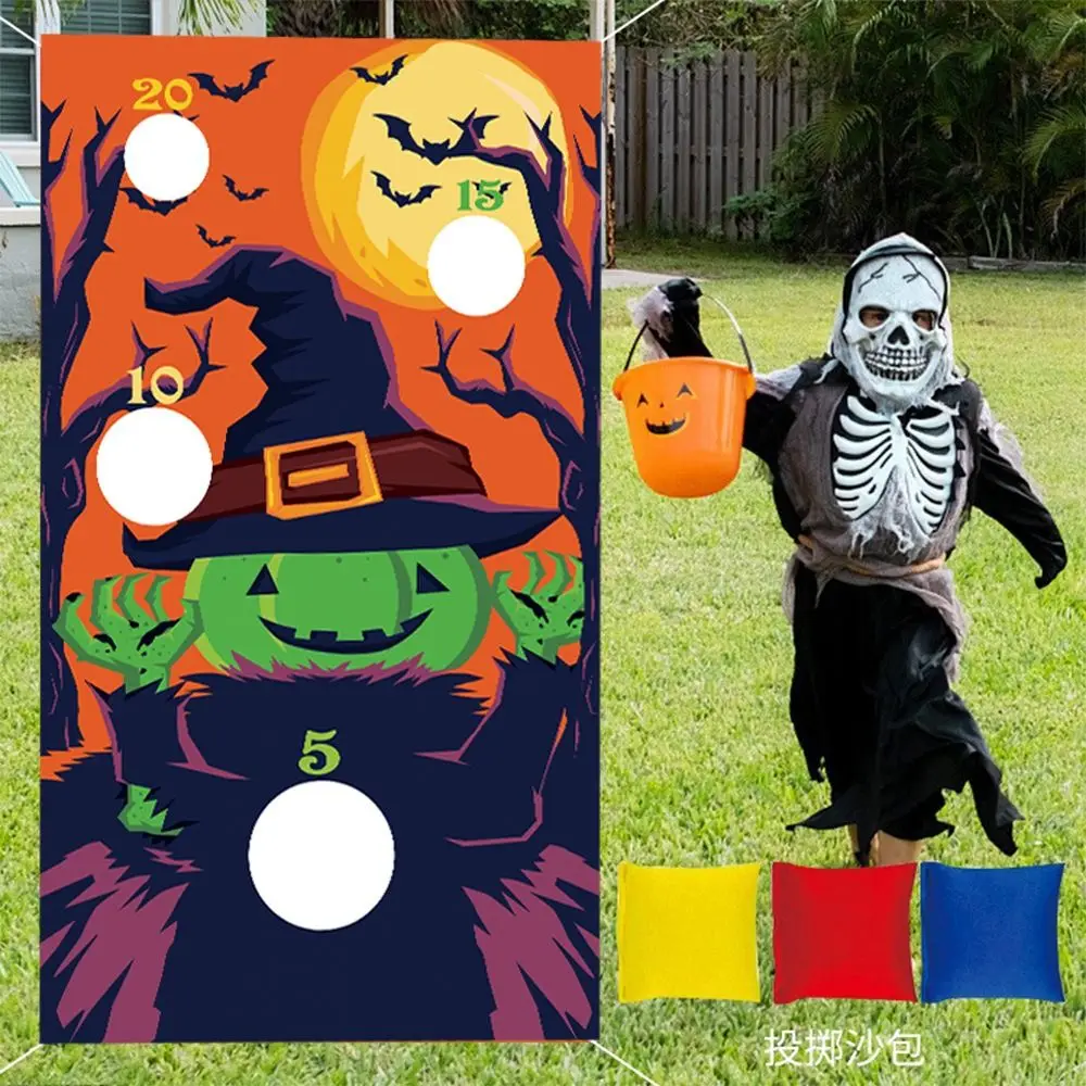 

Parent-child Childrens Bean Bag Toss Games Funny Physical Training Halloween Bean Bag Toss Interactive Games Scoring