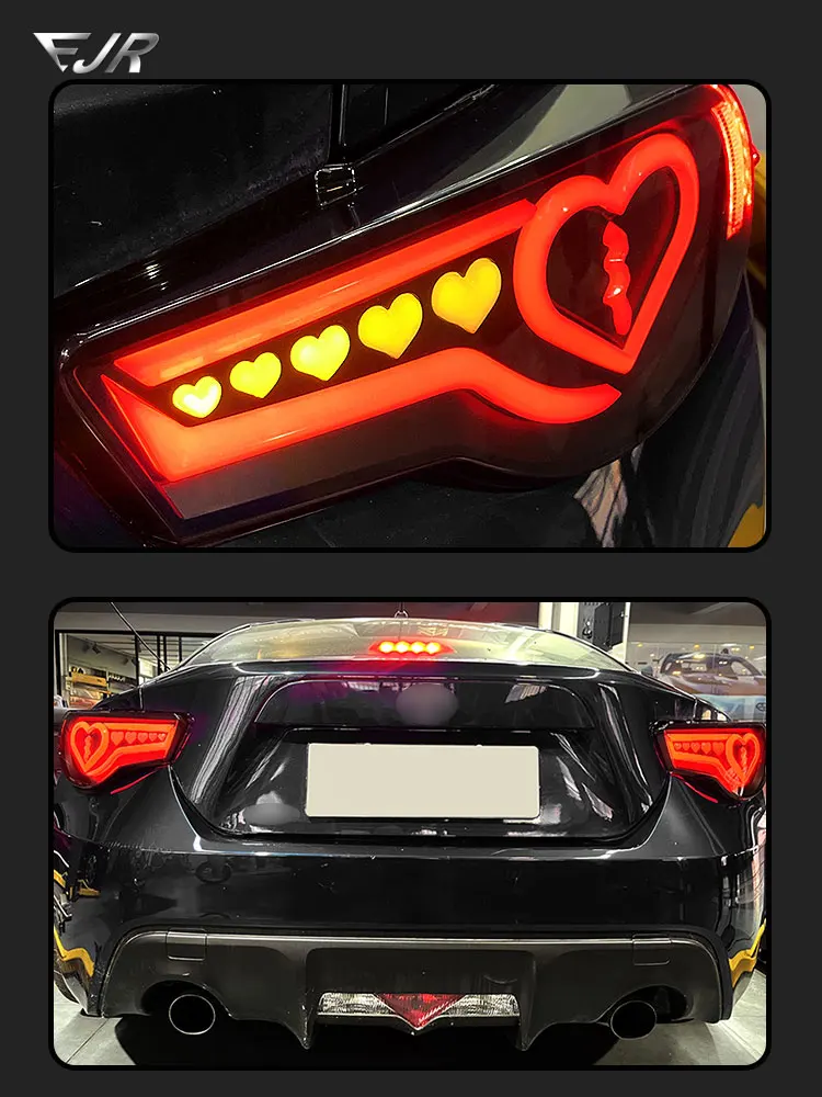 86/BRZ ハート型テールライト Amazon | トヨタ86テールライト2012-2018 / スバルBRZ改造ハート