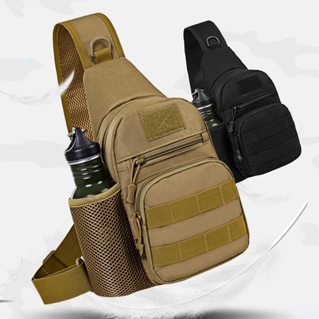 Military Tactical Shoulder Bag Men Hiking Backpack Nylon Outdoor Hunting Camping Fishing Molle Army Trekking Chest Sling Bag