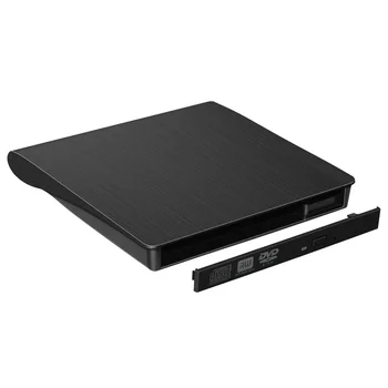 LJIAL 12.7mm USB 3.0 DVD Drive External Optical Drives Enclosure SATA to USB External Case For Laptop Notebook Without Drive 4