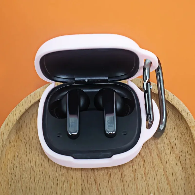 Luxurious Shockproof Earbuds Case with Keychain