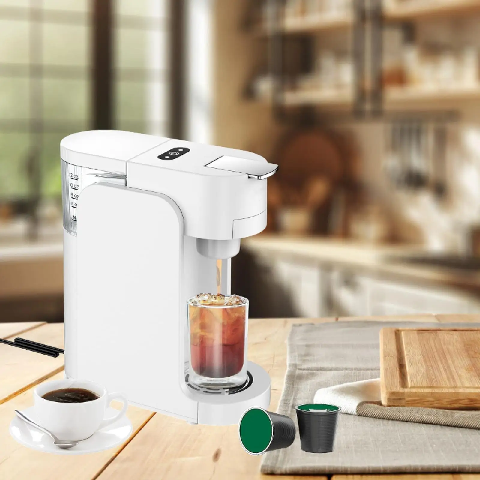 Capsule Coffee Machine Potable Espresso Maker Automatic Espresso Machine Multi-functional for Camping Office Travel Home Use 2