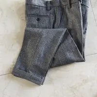 2024 Winter Large Size Woolen Men Business Suit Pants Casual Long Suit Pant Classic Style Thick Warm Trousers Q03 1
