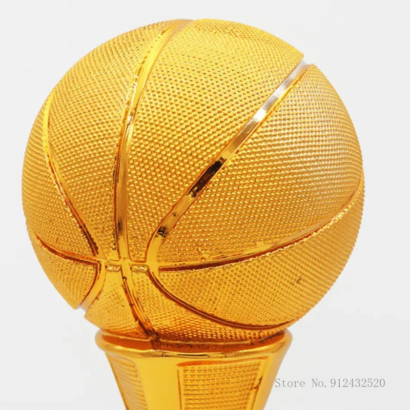 Customized Super Large Football Basketball Trophy, Customized Creative Trophy, Resin Crafts, School Competition Awards Gift, 1Pc