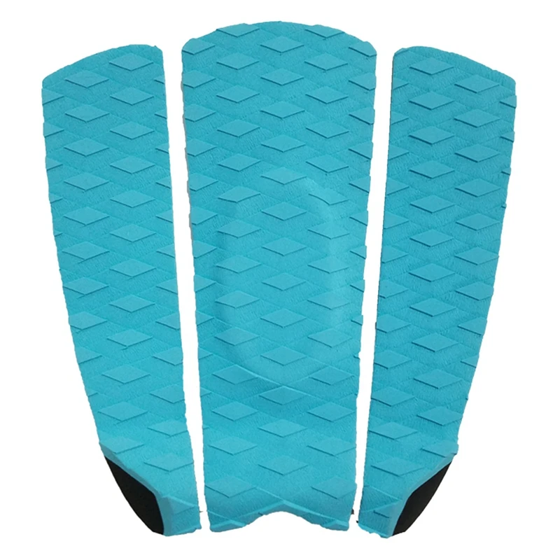 

3Pcs Surf Mat EVA Tail Pad Surfboard Non-Slip Traction Pad Water Sports Surfing Accessories
