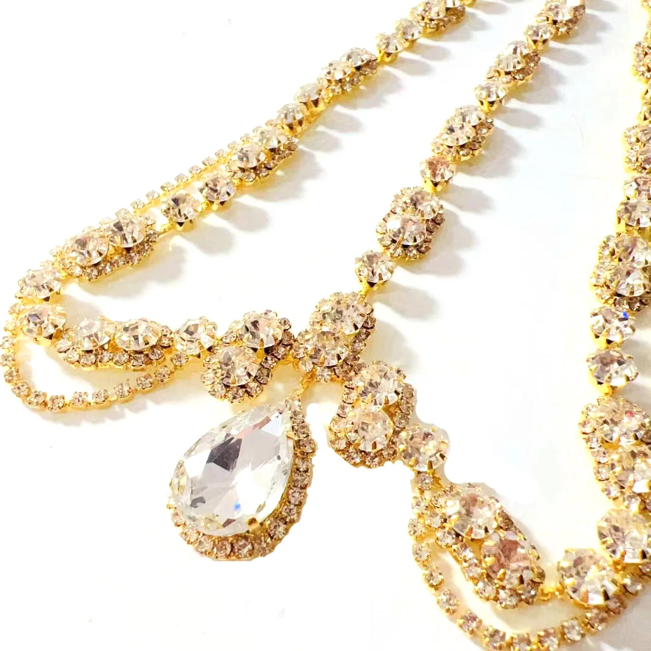 Bohemian retro Rhinestone Bridal Headband chain women's wedding crystal pendant forehead headband jewelry gift