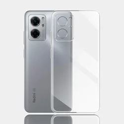 Clear Silicone Soft TPU Protective Case for Xiaomi Redmi 10 Series (Clear)