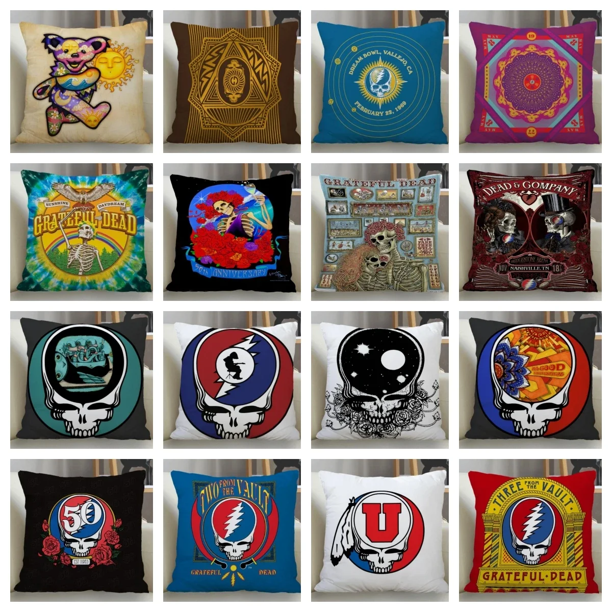 Квадратная Наволочка на молнии, 45x45 см