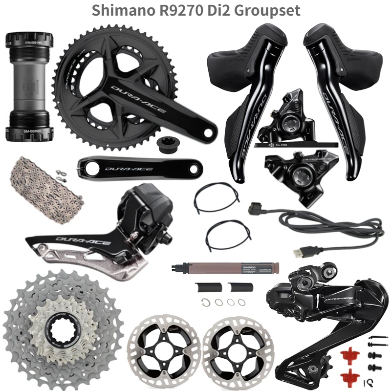 shimano Ultegra Di2 R9270 2x12 Speed Groupset Road Disc Brake Groupset