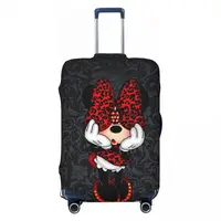 Mickey Minnie Mouse Suitcase Cover Mickey Mouse Animal Cartoon Holiday Business Practical Luggage Case Protector 2