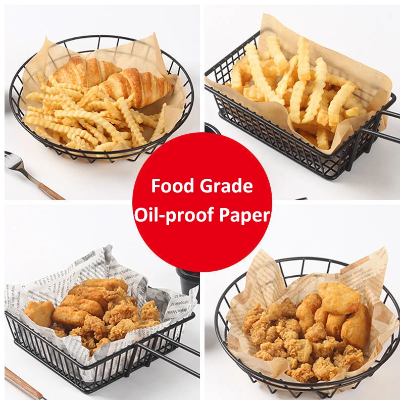 Disposable Box French Fries Box White Case Packaging Box Fried Chicken Bag  Food Grade Paper Oil-proof Packaging Box 100pcs/pack - AliExpress