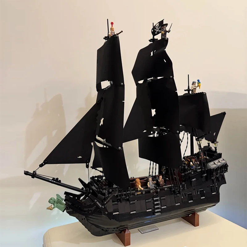 2026 신제품 MOC 2862 PCS 블랙펄 해적선 조립 블록 선박 범선 브릭 장난감 어린이 생일 선물