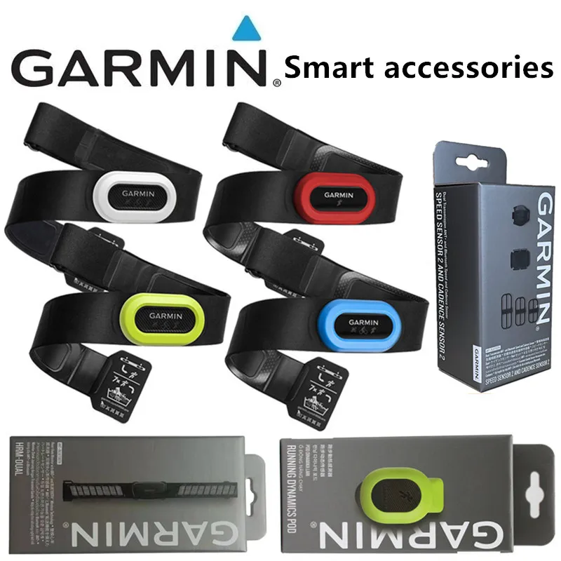 Original Garmin HRM-Pro Plus Heart Rate Monitor Run Swimming Running  Cycling Triathlon Monitor Strap Brand