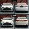 1/32 Toyota Corolla Hybrid Toy Car For Children Diecast Alloy Metal Miniature Model Pull Back Sound & Light Collection Gift Kid 4
