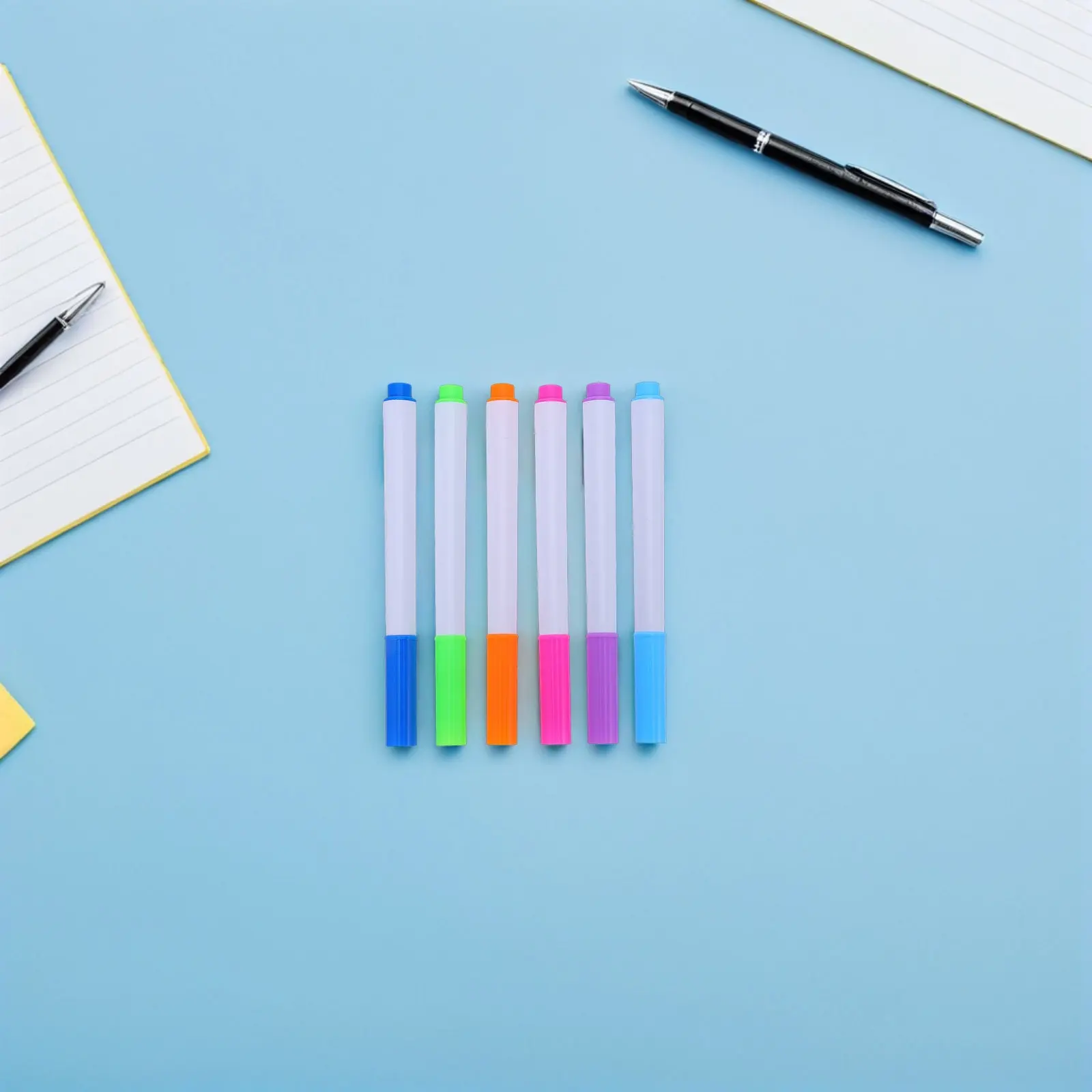 36Pcs 지울 수있는 분필 마커 12 색 유리 창 메뉴 보드 용 수용성 페인팅 펜 화이트 보드 칠판 학습