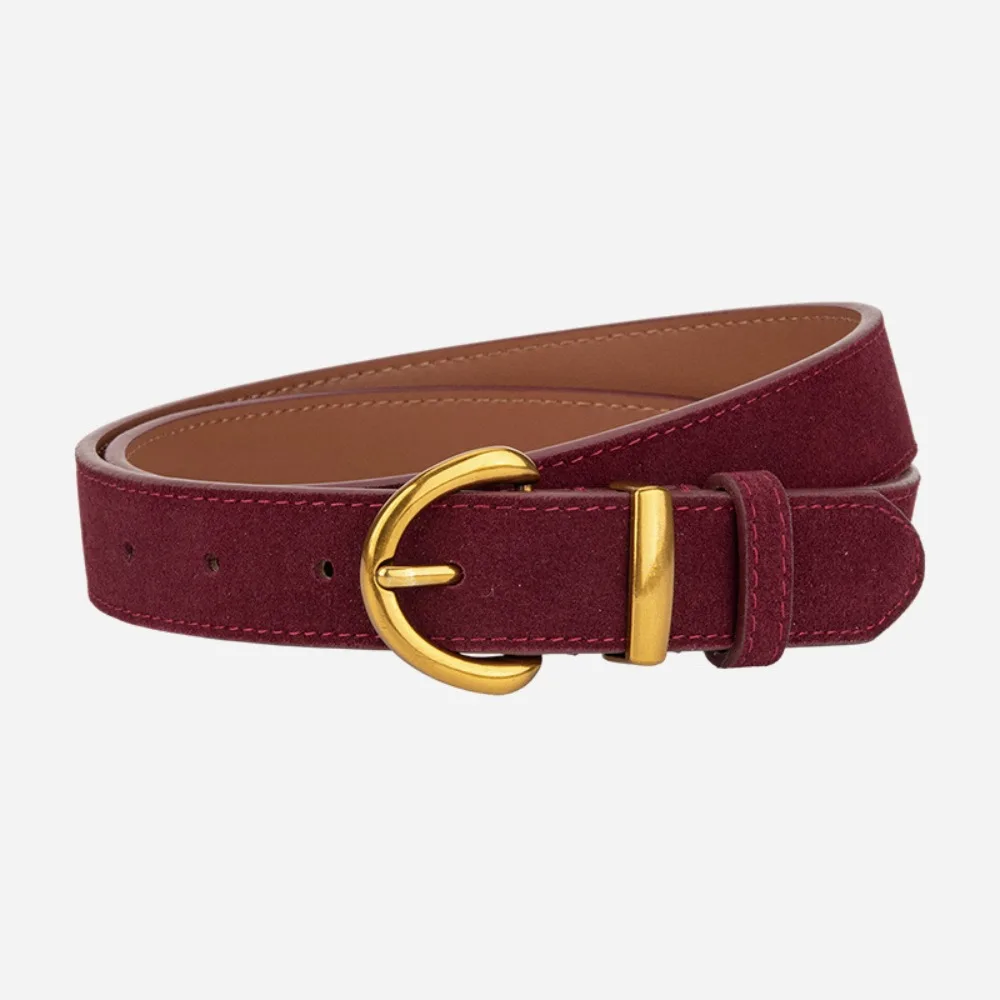 Women's Suede Leather Belt