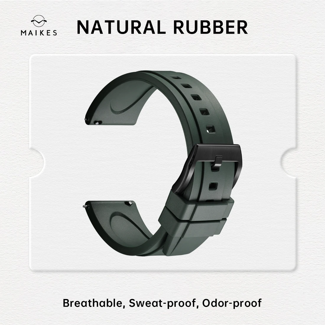 Versatile Quick Release Rubber Watch Strap - Premium Smart Watch Band Accessory