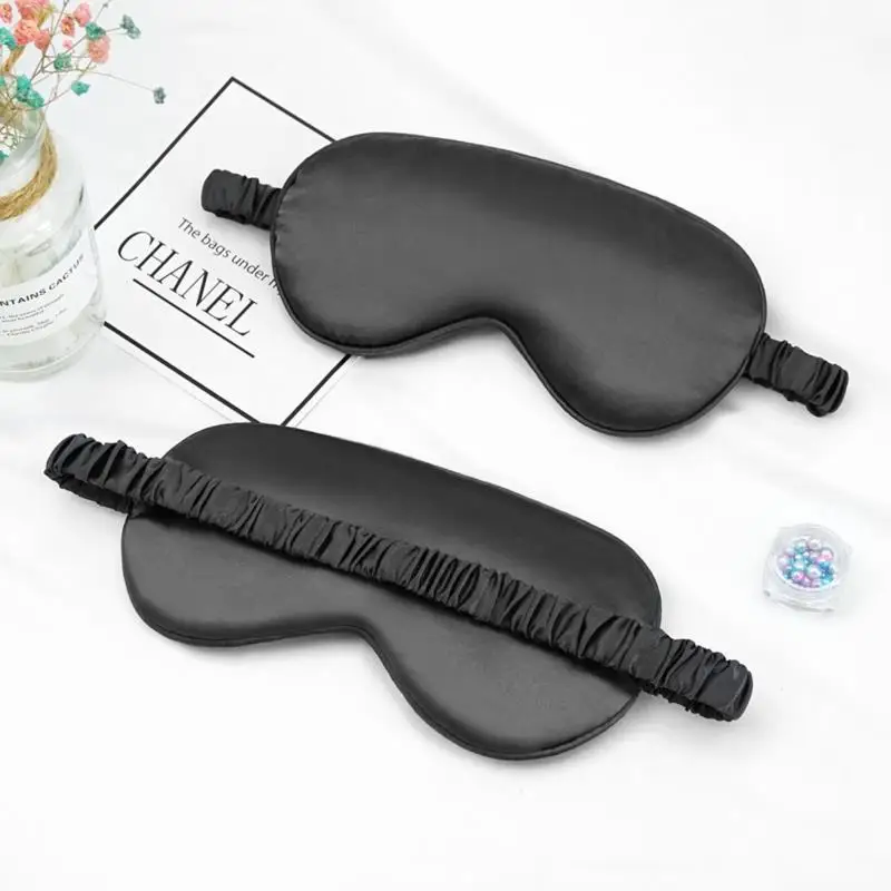 1Pc Eyeshade Sleeping Eye Mask Cover Eyepatch Solid Rest Relax Eye Shade