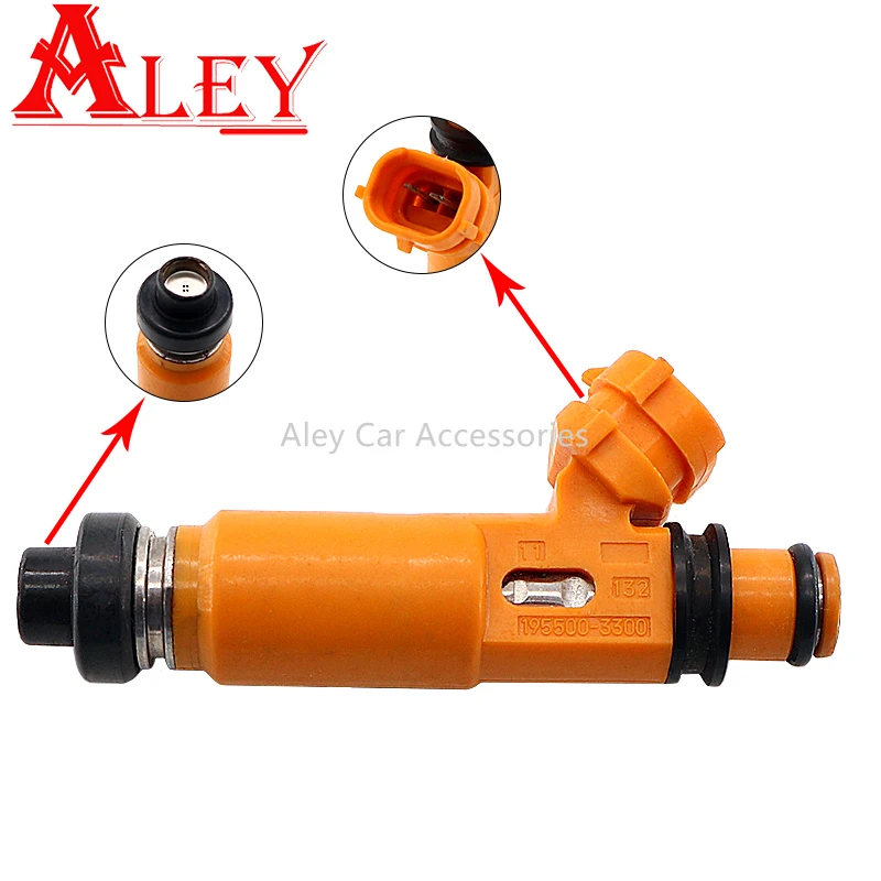 

1/6/12PCS Original 195500-3300 1955003300 MD337900 FJ662 Fuel Injector For 1999-2004 Montero Sport 3.5L Mitsubishi Accesorios