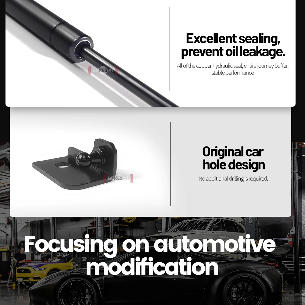 Front Engine Hood Bars Lift Supports Gas Spring Shocks Dampers Hydraulic Rod 2pcs For Kia Sportage NQ5 5 gas spring