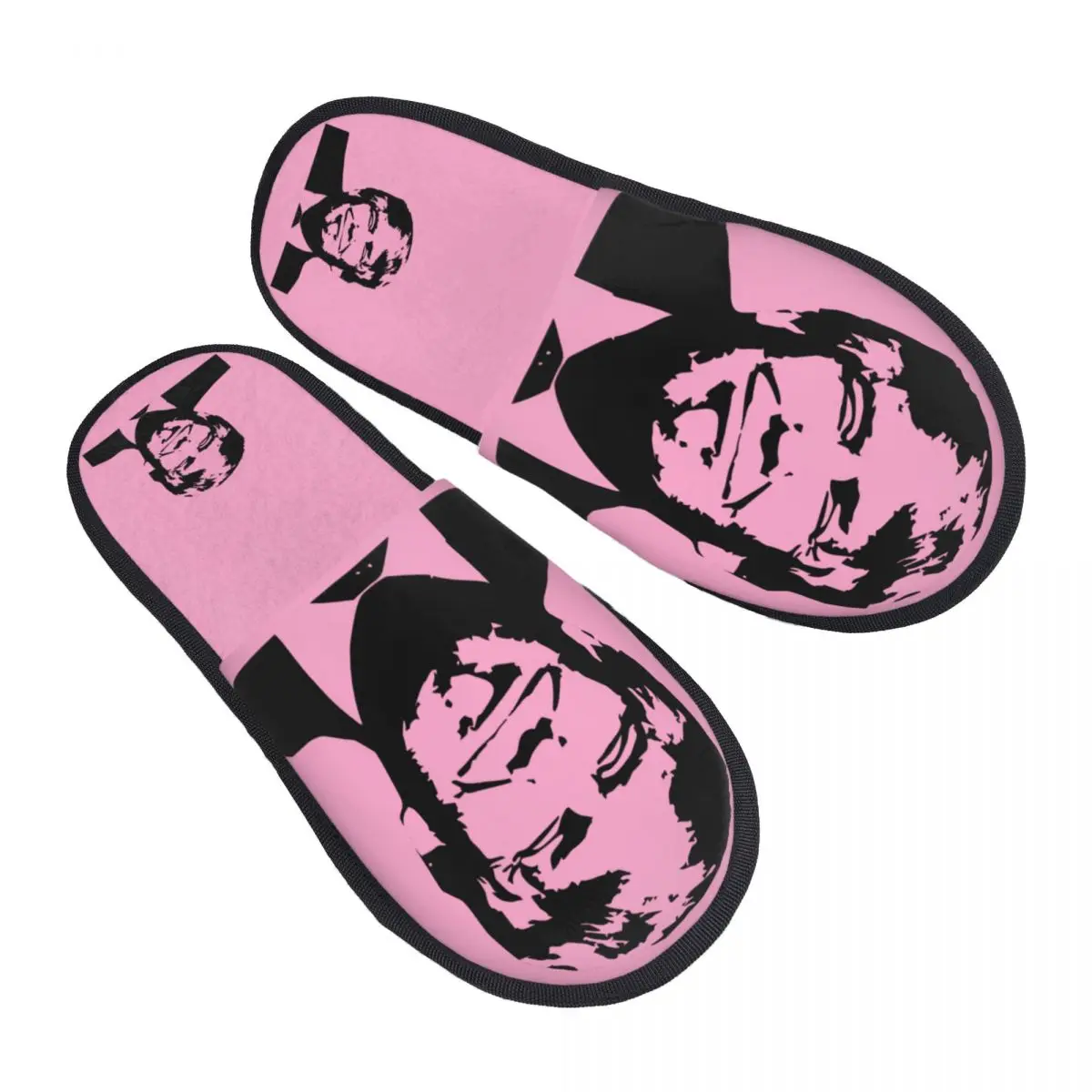

Custom Trump Memory Foam Slippers Women Cozy Warm America US House Slippers